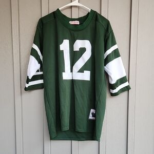 Joe Namath #12 Mitchell & Ness Throwback Jets JERSEY